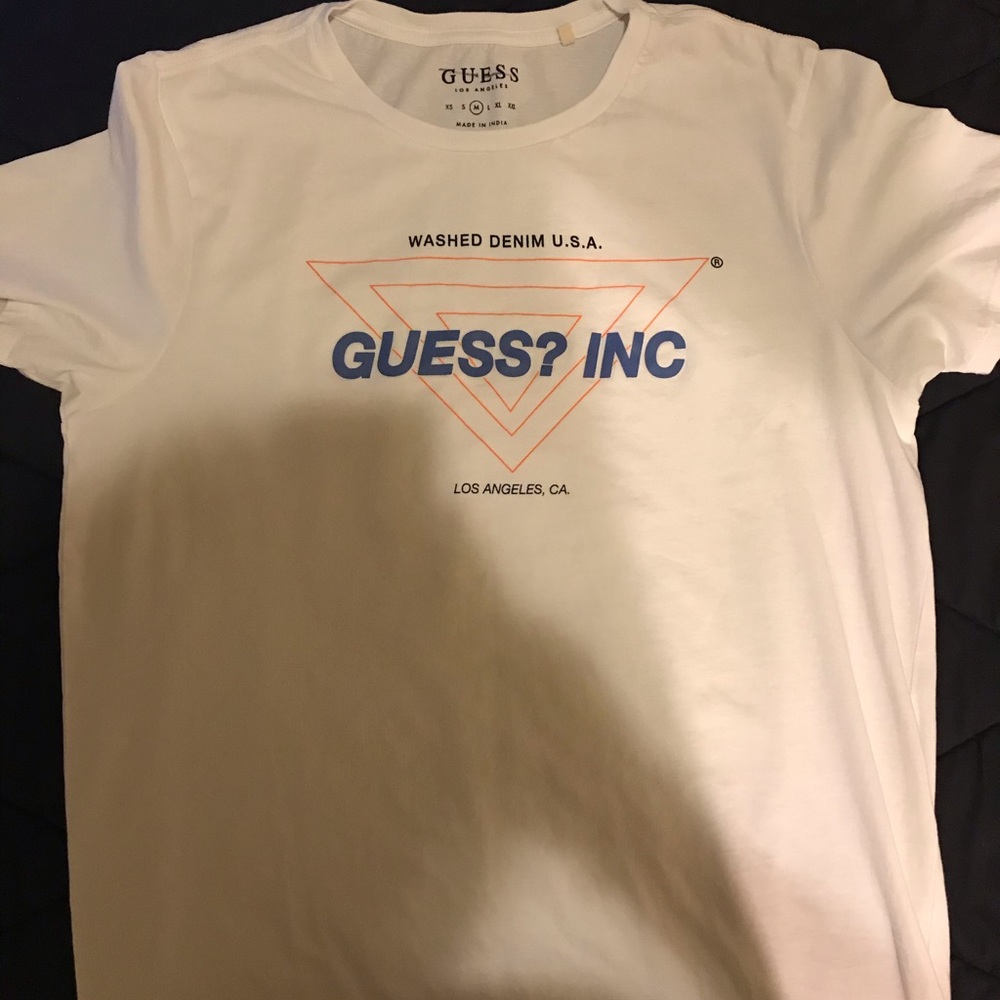 Guess logo t shirt